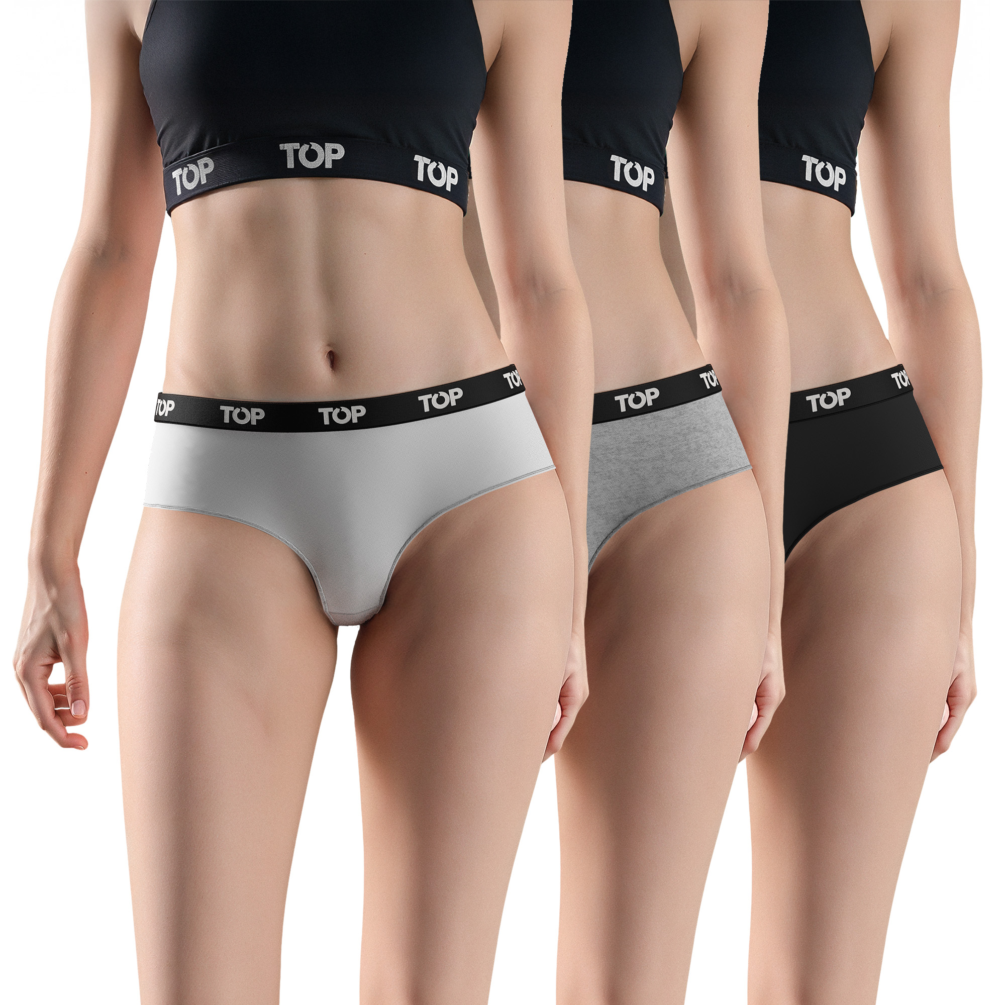 CALZON CULOTTE ALGODON PACK 3 C4 TOP - 1