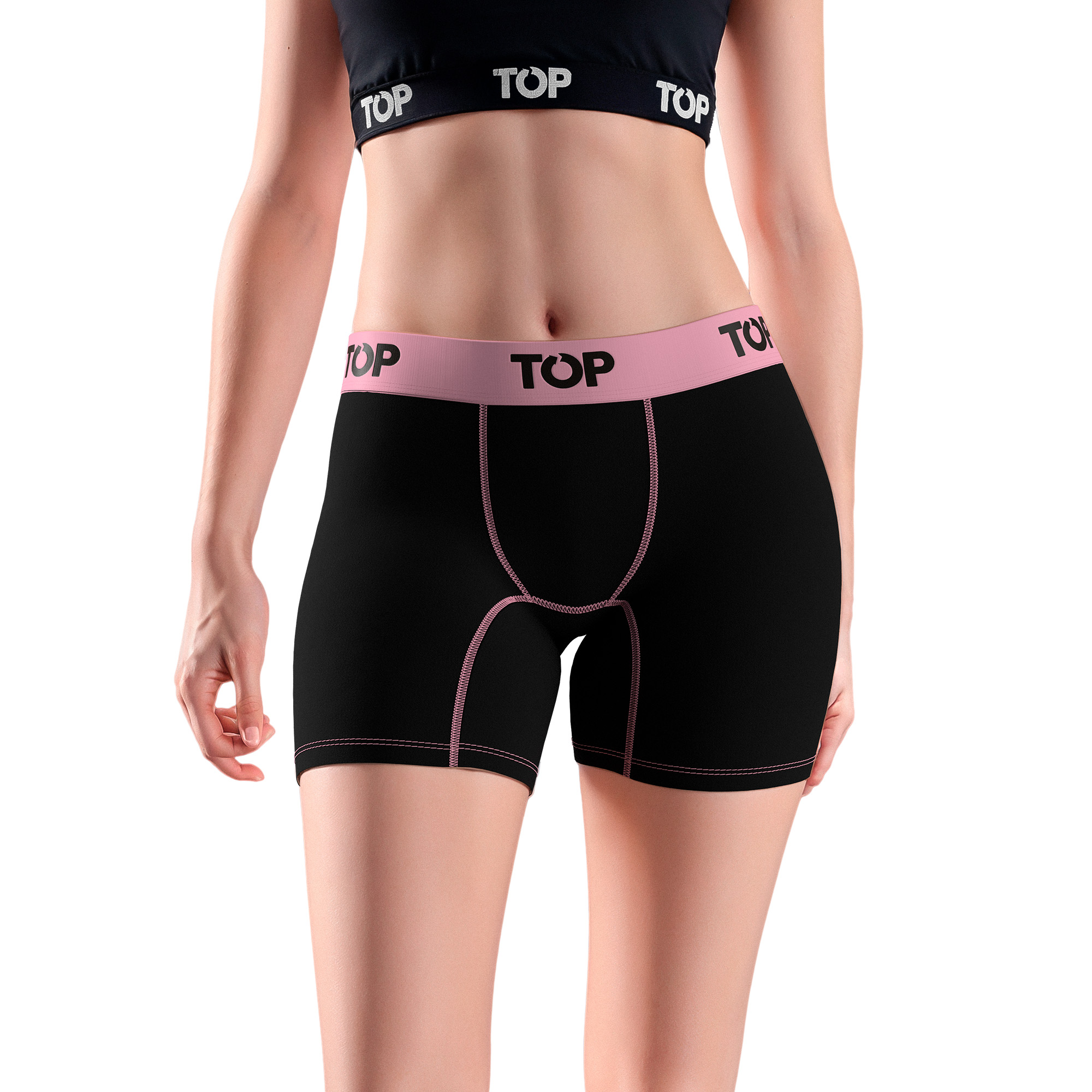 BOXER MUJER MEDIO ALGODON PACK 5 C3 TOP - 6