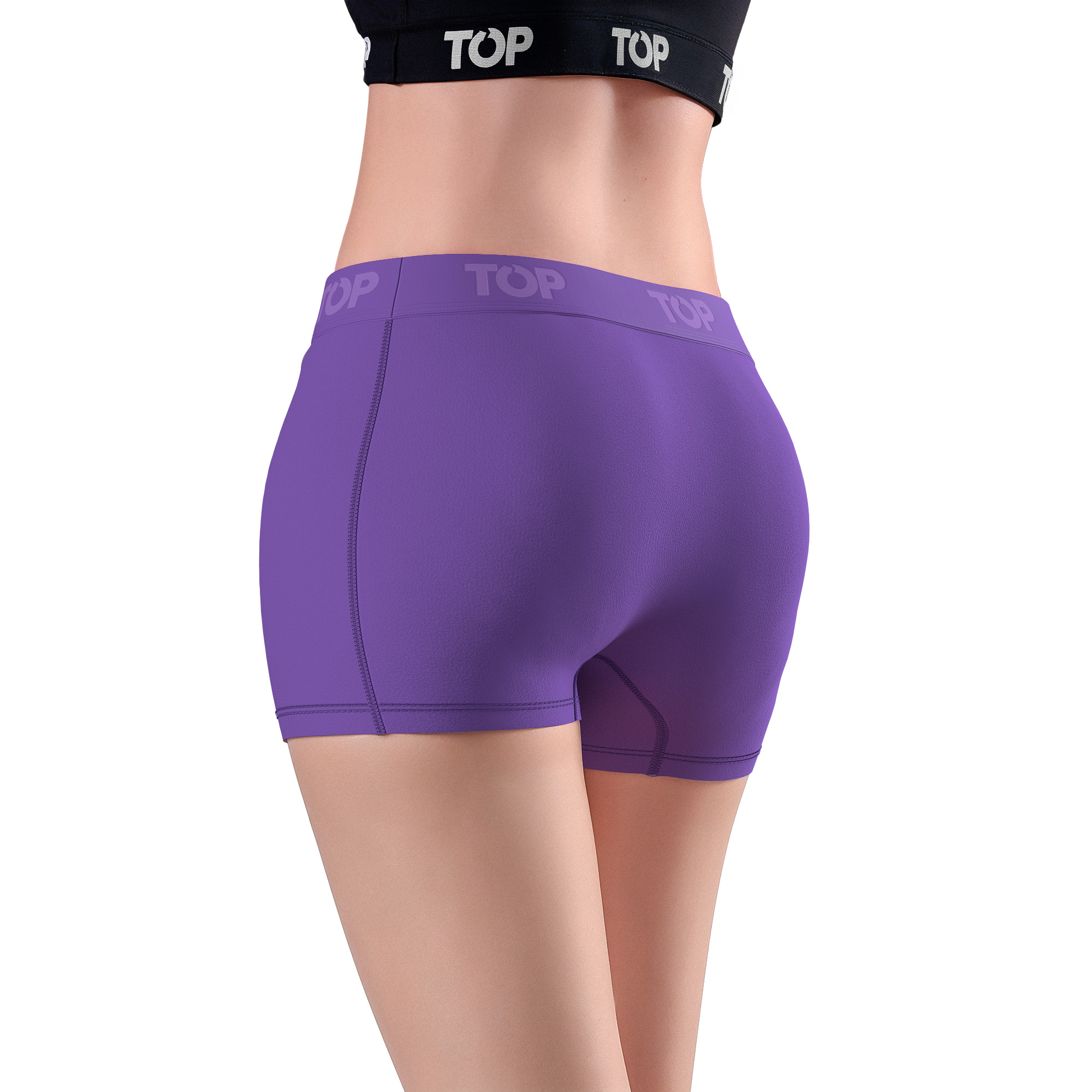 BOXER CORTO MUJER ALGODON PACK 5 C1 TOP - 3