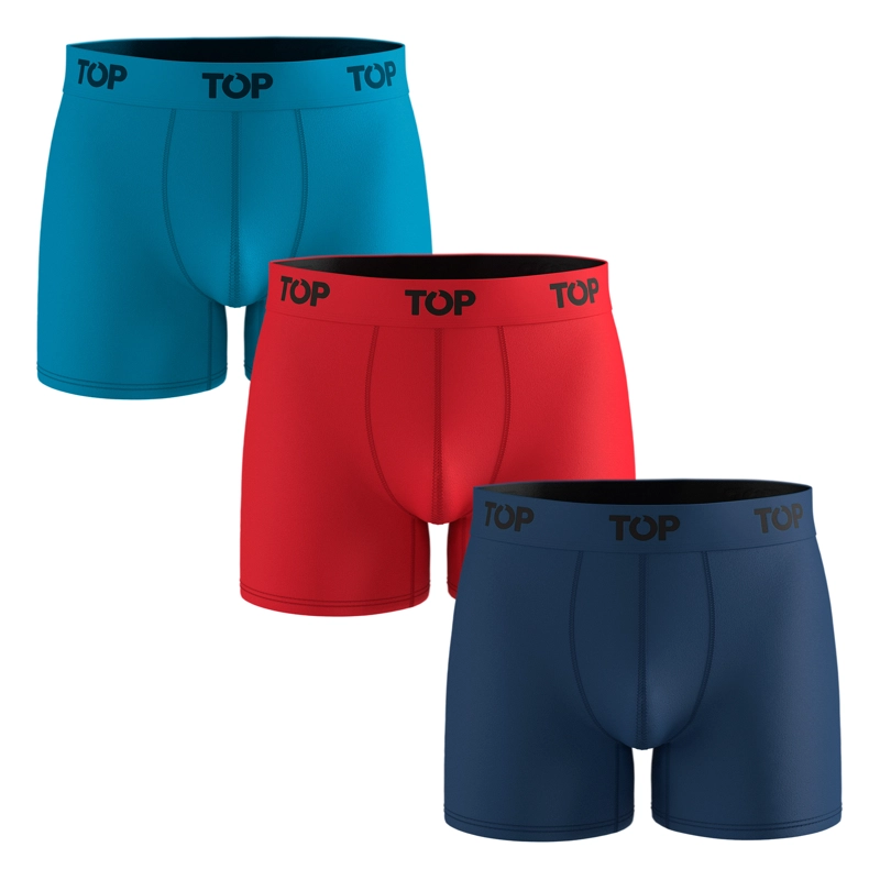 BOXER MEDIO ALGODON PACK 3 PK C12 TOP - 1