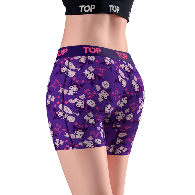 BOXER MEDIO MUJER ALGODON PACK 3 KUROMI C5 TOP - 3