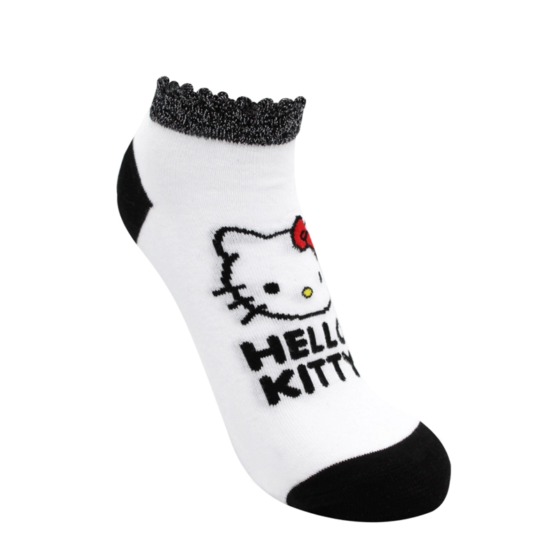 CALCETINES TOBILLEROS MUJER ALGODON PACK 2 HELLO KITTY C1 TOP - 3