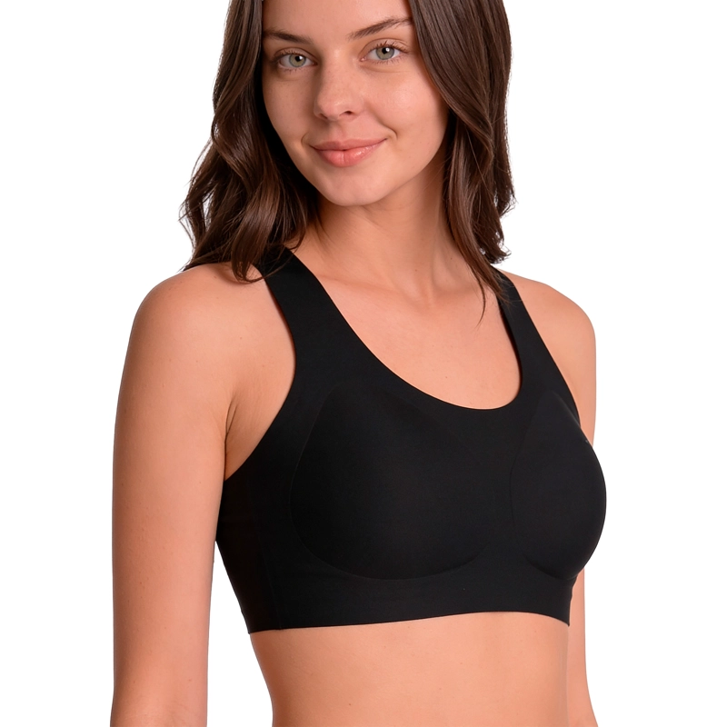 PETO MUJER SEAMLESS MICROFIBRA C1 TOP - 1