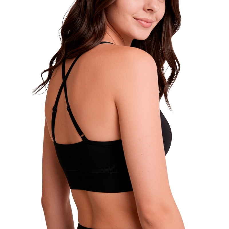 PETO MUJER DEPORTIVO PRETINA ANCHA MICROFIBRA C2 TOP - 3
