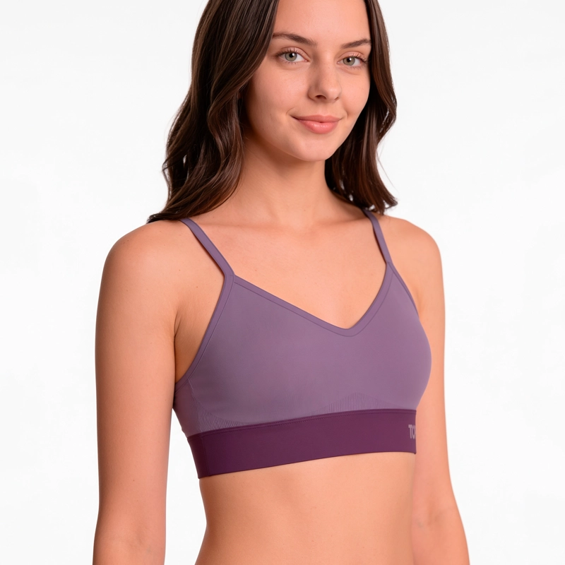 PETO MUJER DEPORTIVO PRETINA ANCHA MICROFIBRA C5 TOP - 1