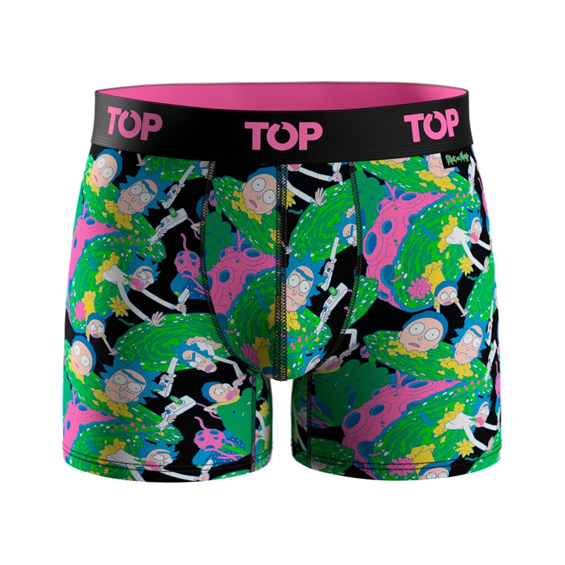 BOXER MEDIO ALGODON PACK 3 RICK AND MORTY C3 TOP - 2