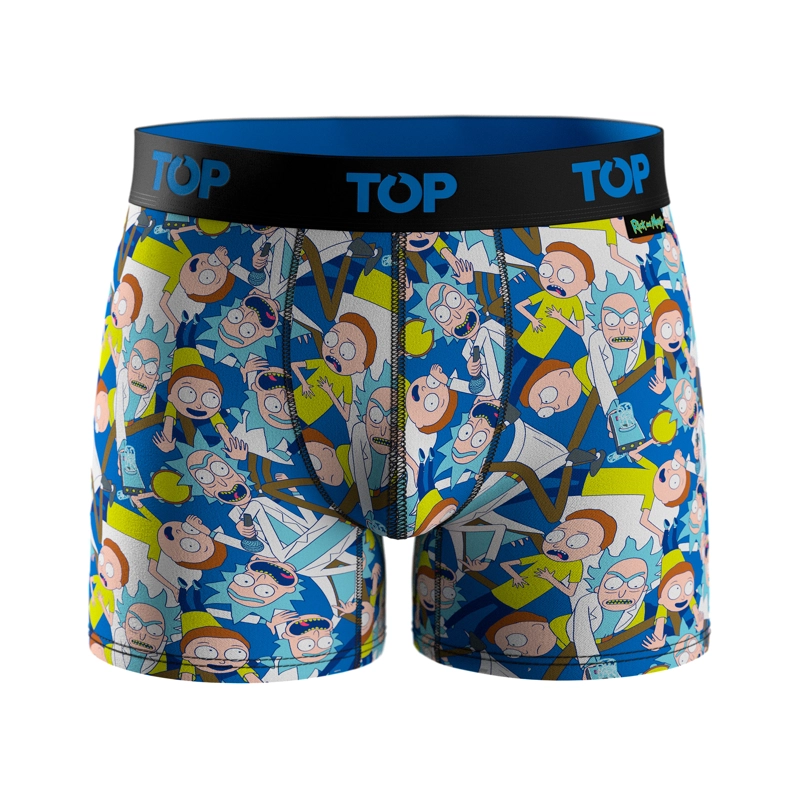 BOXER MEDIO ALGODON PACK 3 RICK AND MORTY C3 TOP - 3