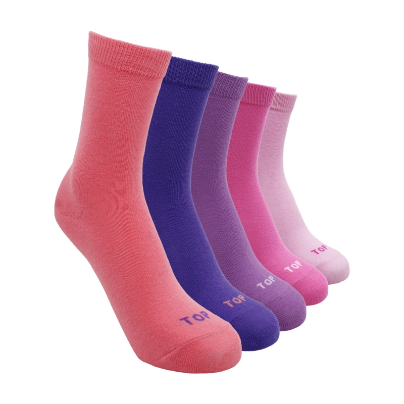 CALCETINES ALGODON NIÑAS PACK 5 C3 TOP - 1