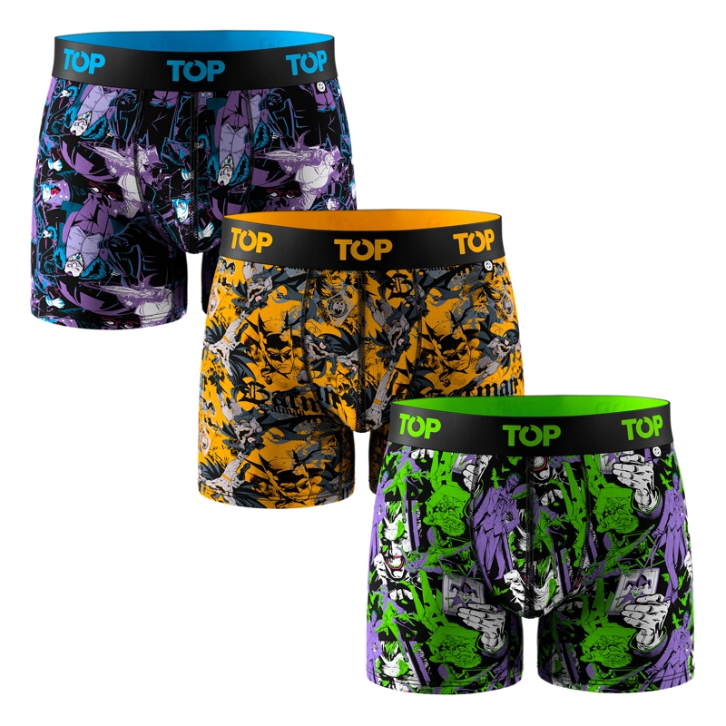 BOXER MEDIO ALGODON DC PACK 3 C23 TOP - 1