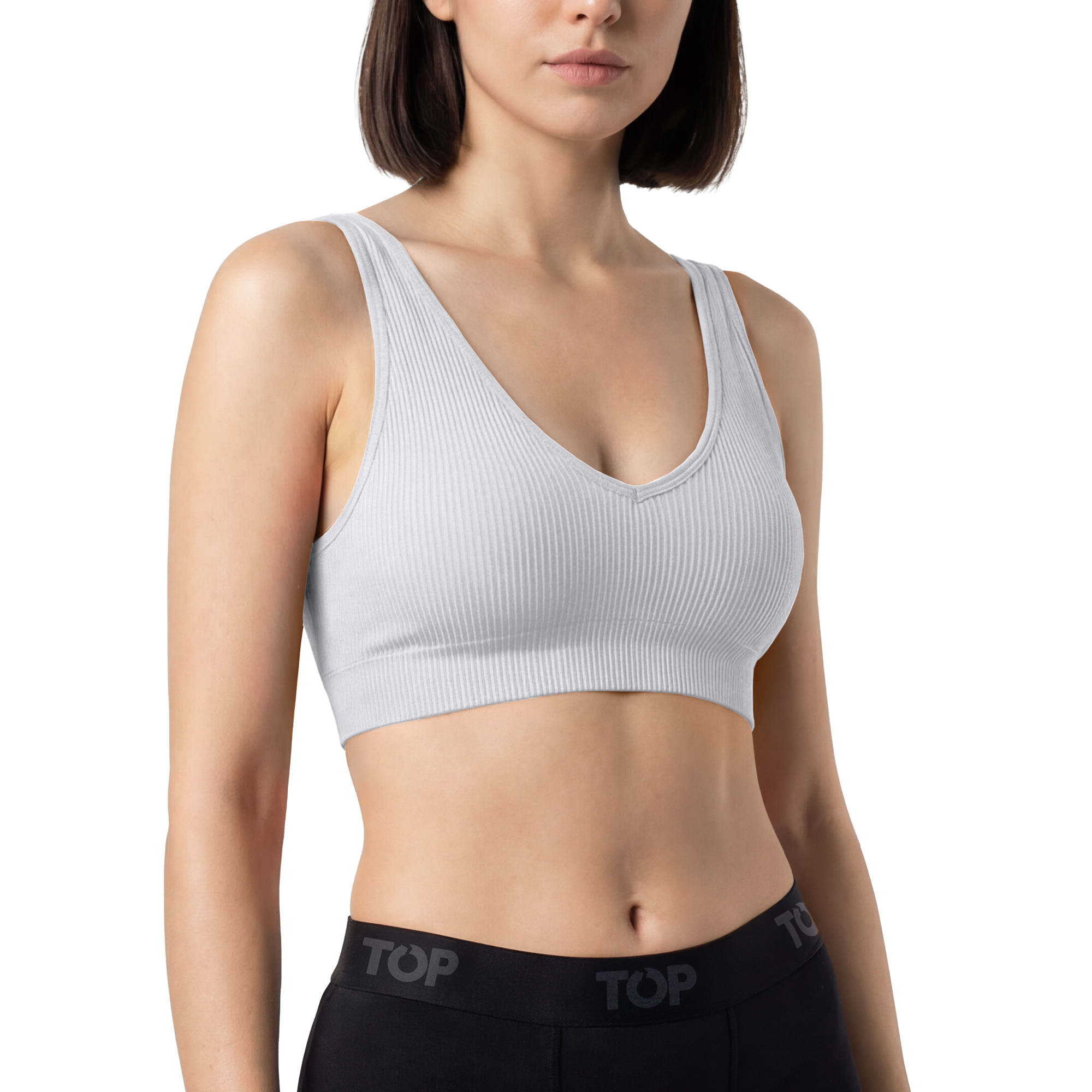 PETOS MUJER MICROFIBRA CON RELLENO PACK 2 C2 TOP - 4