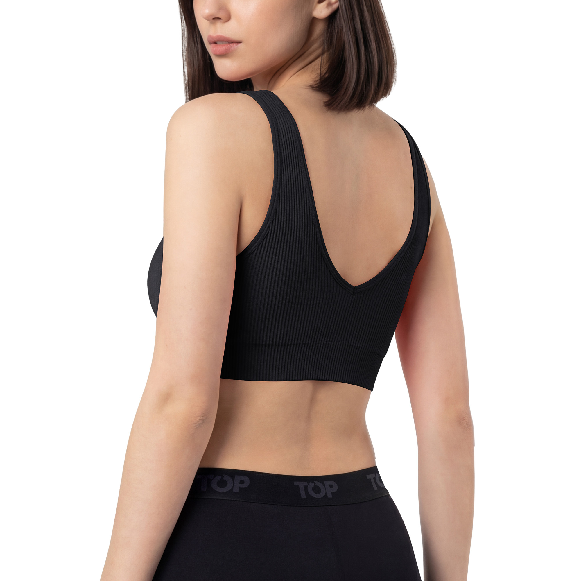 PETOS MUJER MICROFIBRA CON RELLENO PACK 2 C1 TOP - 3