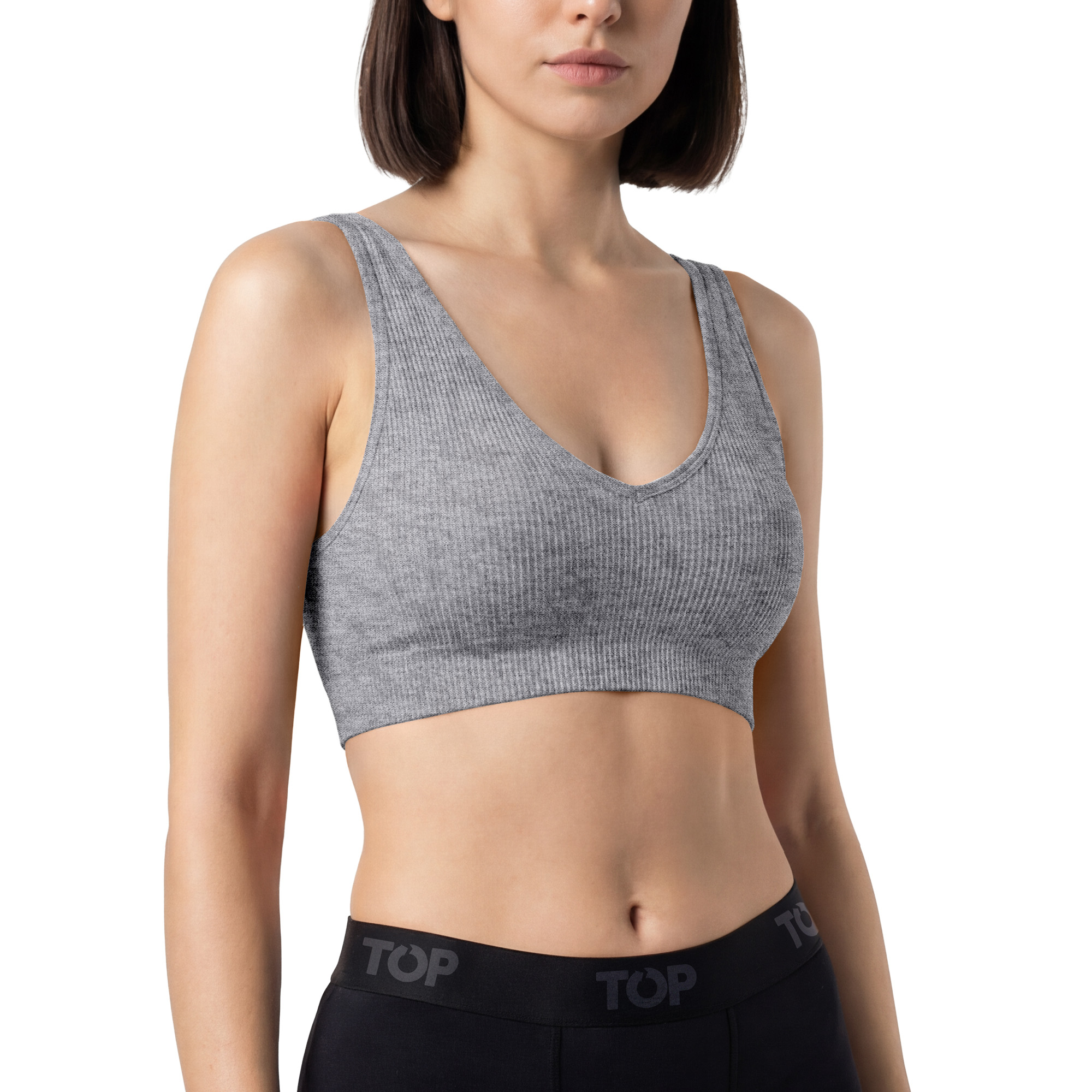 PETOS MUJER MICROFIBRA CON RELLENO PACK 2 C1 TOP - 4