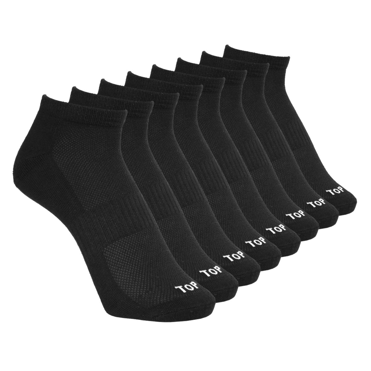 CALCETINES DEPORTIVOS TOBILLEROS PACK 4 C1 TOP - 1