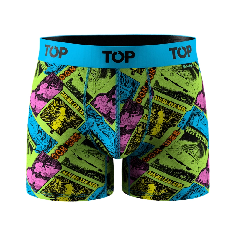 BOXER MEDIO ALGODON PACK 3 RICK AND MORTY C5 TOP - 3
