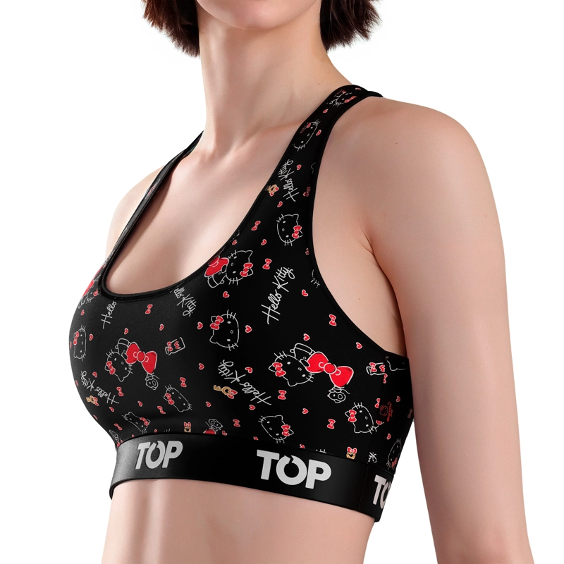 PETO MUJER ALGODON HELLO KITTY C8 TOP - 3