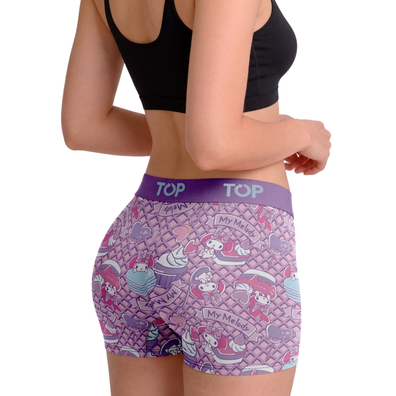 BOXER MEDIO MUJER ALGODON PACK 3 MY MELODY C13 TOP - 3