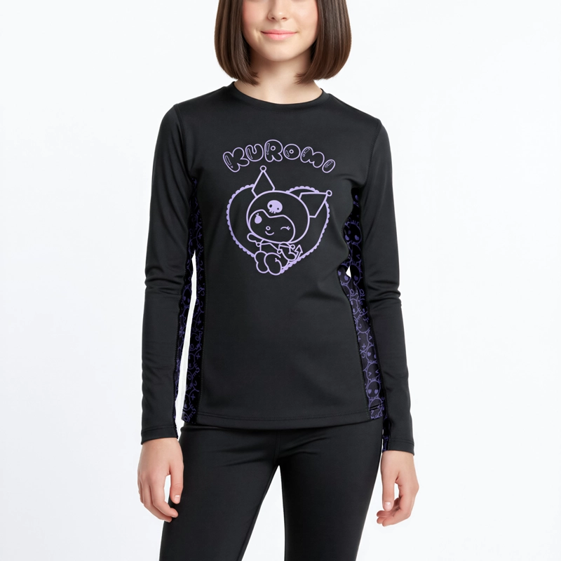 CAMISETA PRIMERA CAPA MICROFIBRA NIÑA KUROMI C2 TOP - 2
