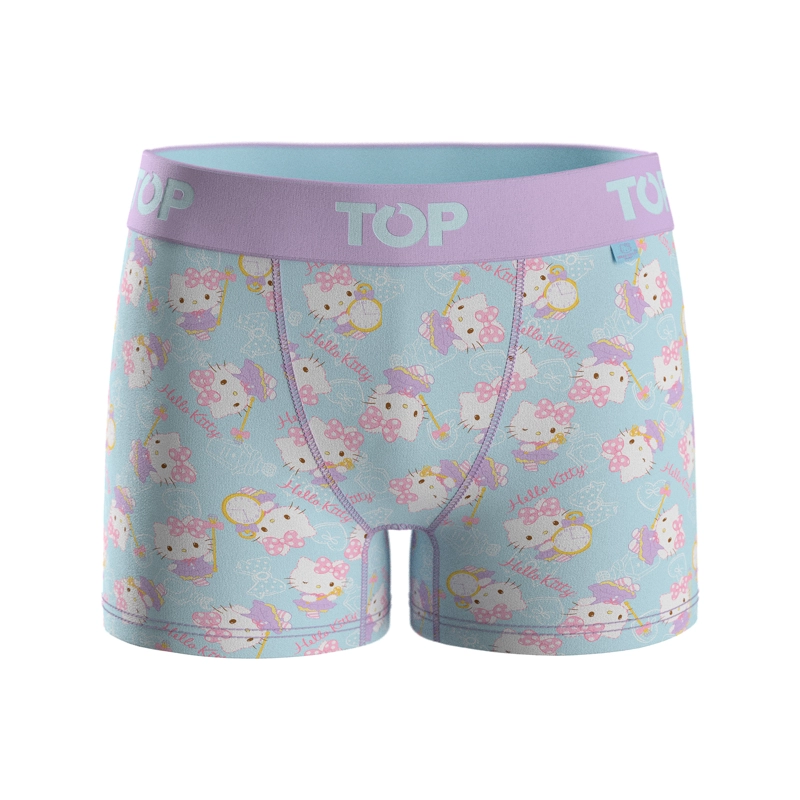 BOXER MEDIO NIÑA ALGODON PACK 4 HELLO KITTY C2 TOP - 4