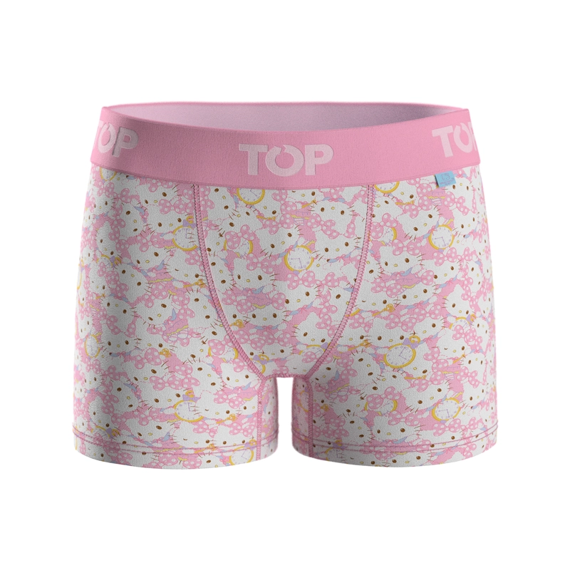 BOXER MEDIO NIÑA ALGODON PACK 4 HELLO KITTY C2 TOP - 5