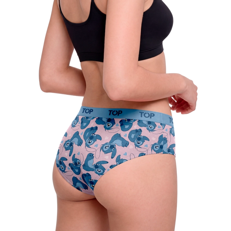 PANTALETAS ALGODON CON ELASTICO PACK 3 STITCH C3 TOP - 3
