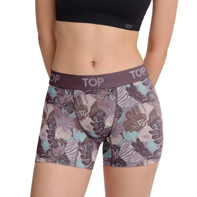 BOXER MEDIO MUJER ALGODON PACK 3 COLECCION FAVS C2 TOP - 2