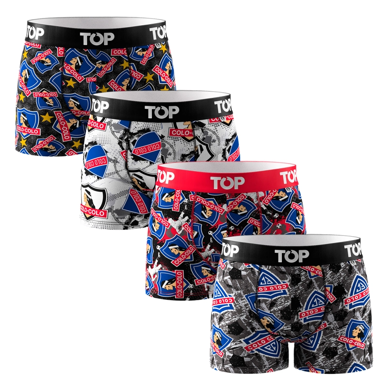 BOXER NIÑO ALGODON COLO-COLO PACK 4 C6 TOP - 1