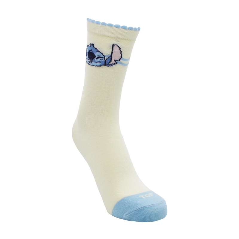 CALCETINES LARGOS NIÑA ALGODON PACK 2 STITCH C2 TOP - 4