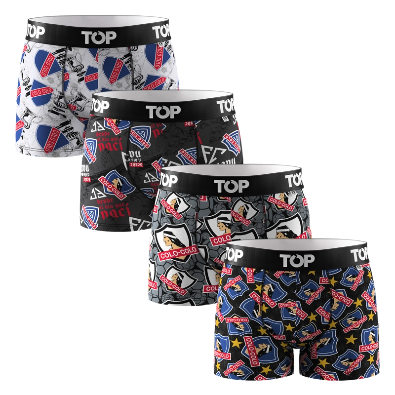 BOXER NIÑO ALGODON COLO-COLO PACK 4 C7 TOP - 1
