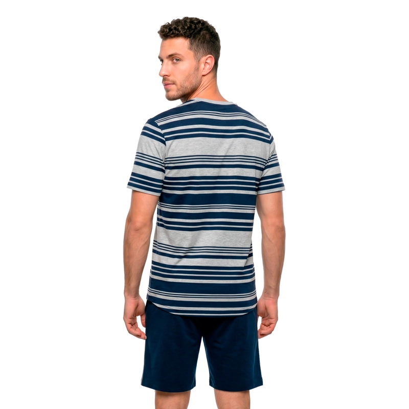 PIJAMA HOMBRE VERANO ALGODON C1 TOP - 3