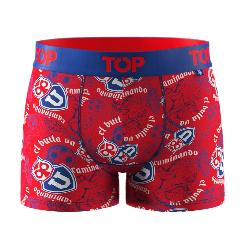 BOXER NIÑO ALGODON UNIVERSIDAD DE CHILE PACK 4 C7 TOP - 3