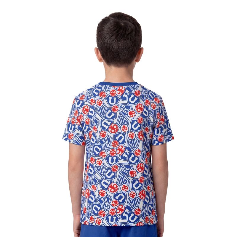 PIJAMA NIÑO ALGODON VERANO UNIVERSIDAD DE CHILE C1 TOP - 3