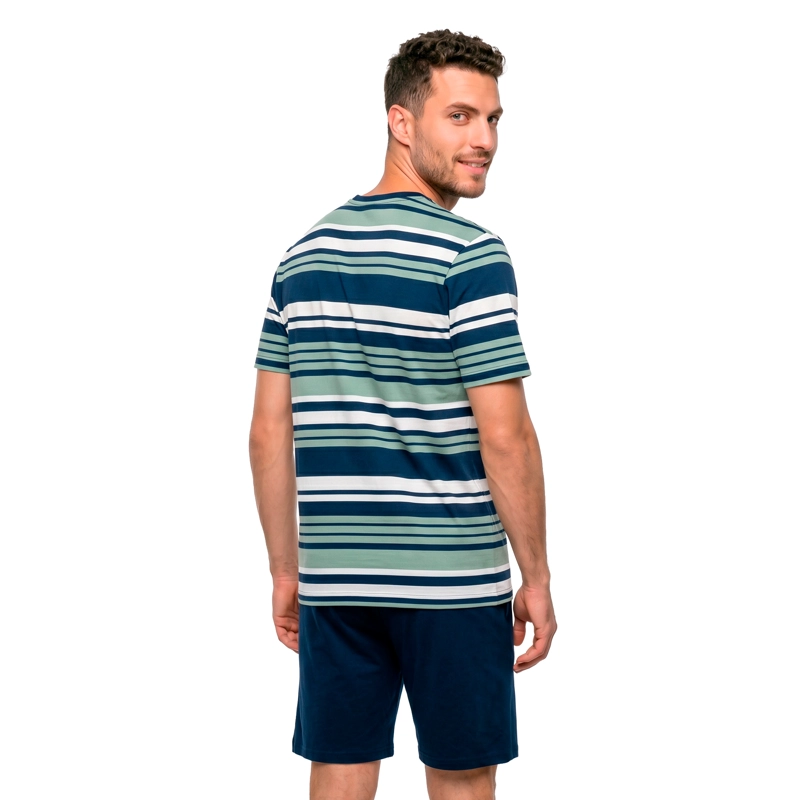 PIJAMA HOMBRE VERANO ALGODON C2 TOP - 3