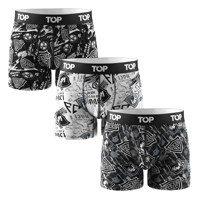 BOXER MEDIO ALGODON COLO-COLO PACK 3 C11 TOP - 1