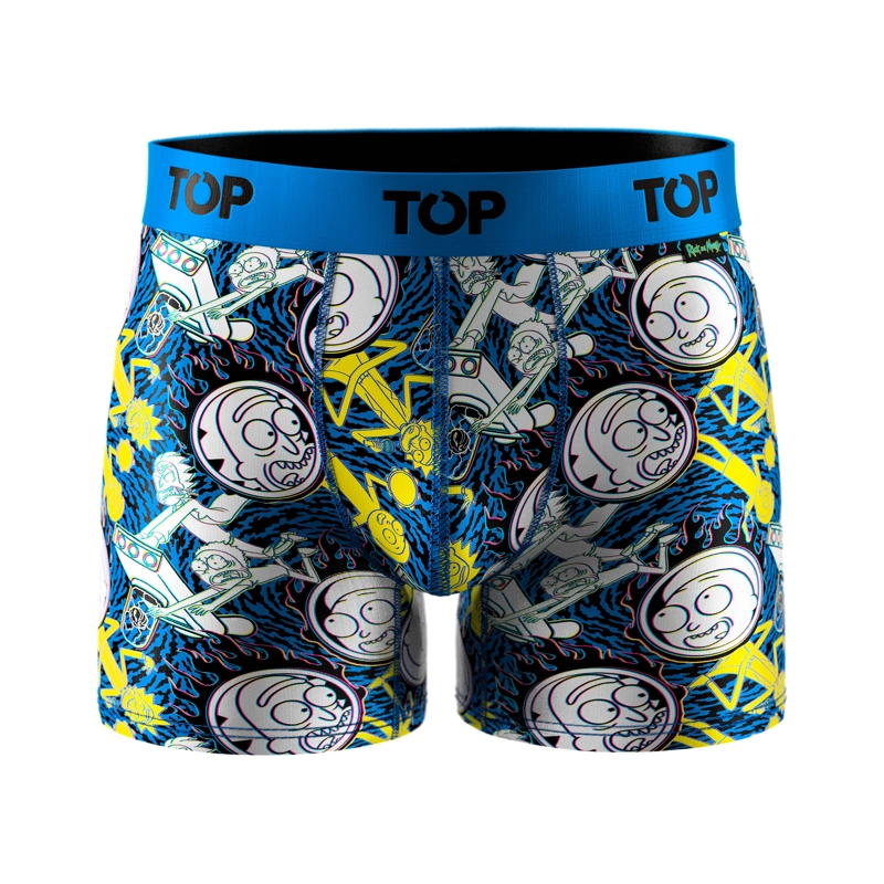 BOXER MEDIO MICROFIBRA PACK 3 RICK AND MORTY C2 TOP - 2