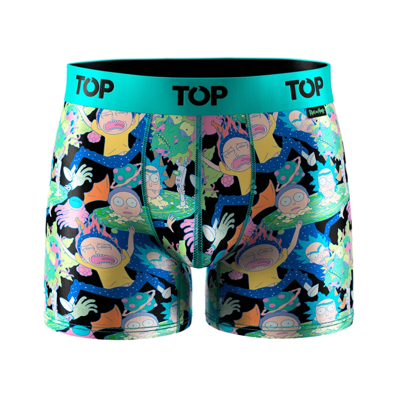 BOXER MEDIO MICROFIBRA PACK 3 RICK AND MORTY C2 TOP - 3