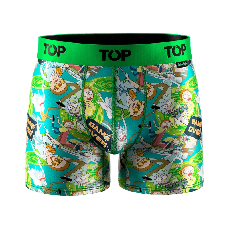 BOXER MEDIO MICROFIBRA PACK 3 RICK AND MORTY C2 TOP - 4