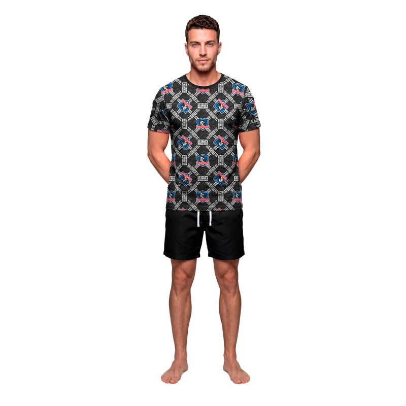 PIJAMA HOMBRE ALGODON VERANO COLO-COLO C1 TOP - 1