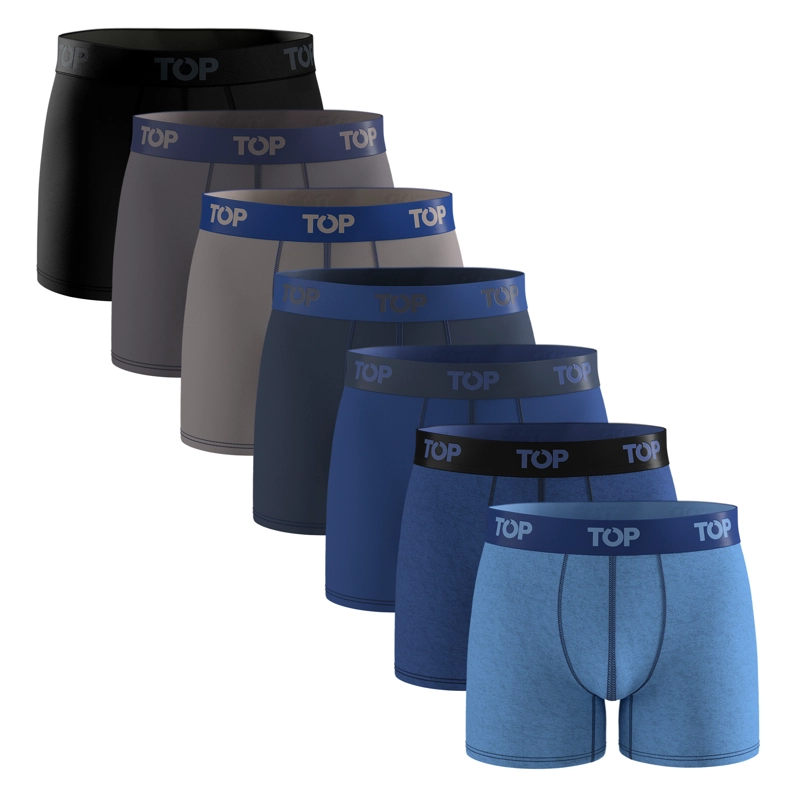 BOXER MEDIO ALGODON PACK 7 C9 TOP - 1