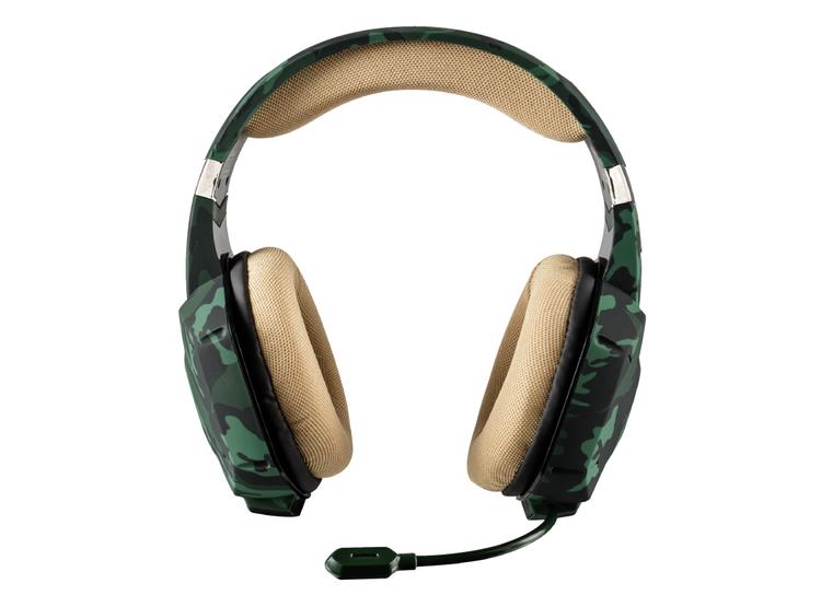 AUDÍFONOS TRUST GAMING GXT HEADSET GXT322C CARUS VERDE - 3
