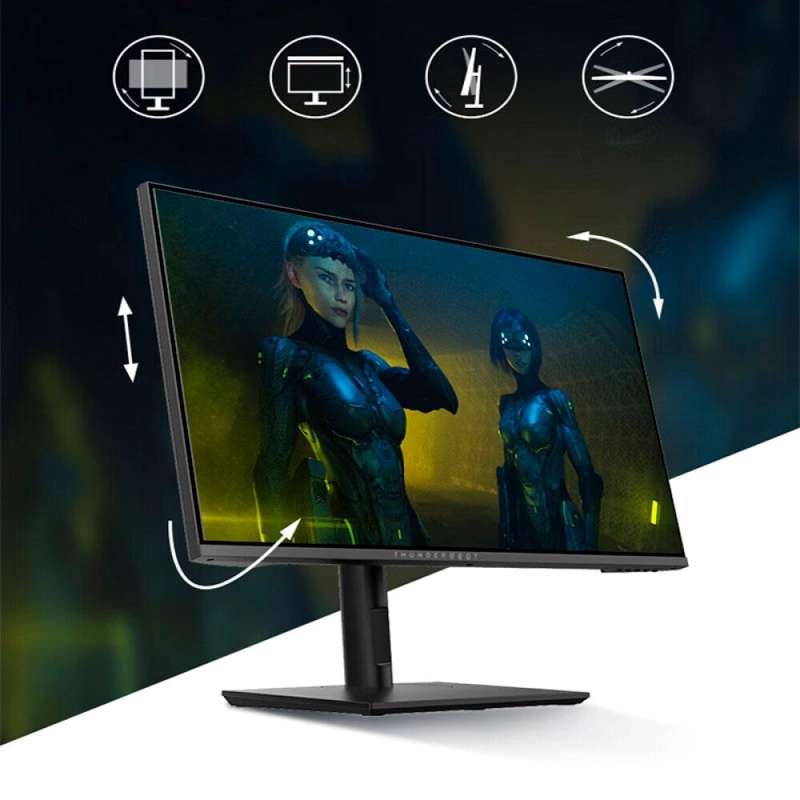 MONITOR GAMER LED THUNDEROBOT 24'/ ADAPTIVESYNC/ 165HZ/ 1MS/ ZF24F165L - 4