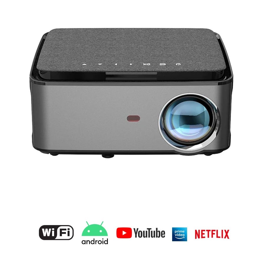 PROYECTOR GAMEPRO VGA (640 X 480) SMART HBL H501 ANDROID/ FHD/ WIFI LED 2000 LÚMENES