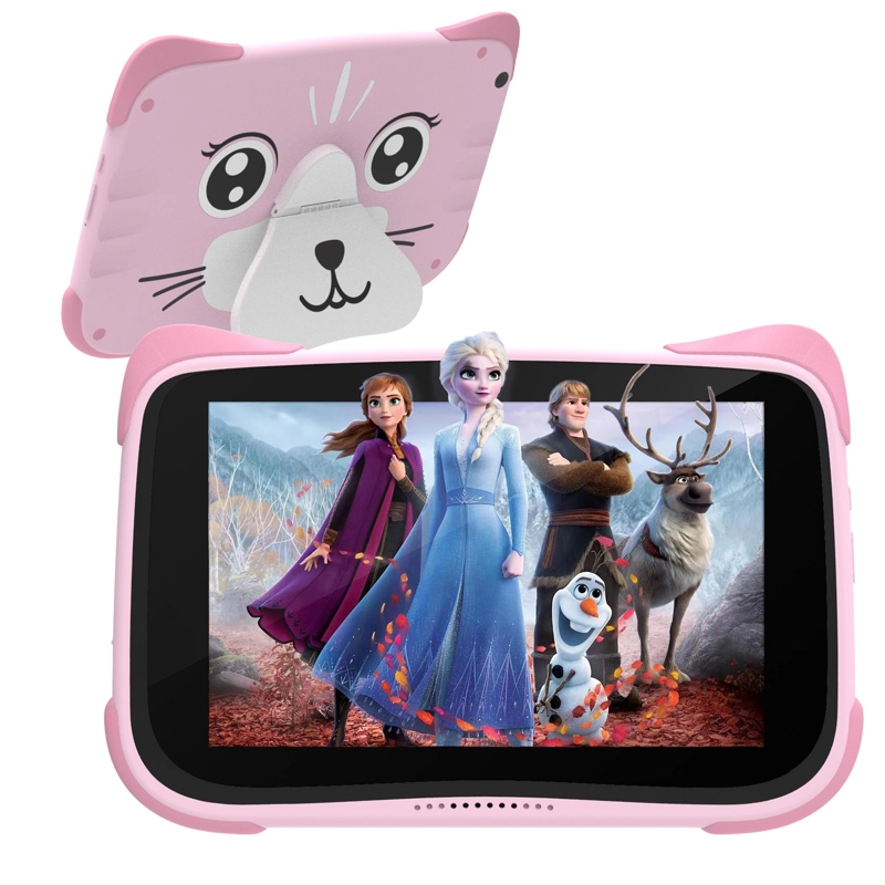TABLET OS KIDS 8” HD/ 4GB RAM/ 64GB/ ANDROID 13/ PUPPY PINK - 2