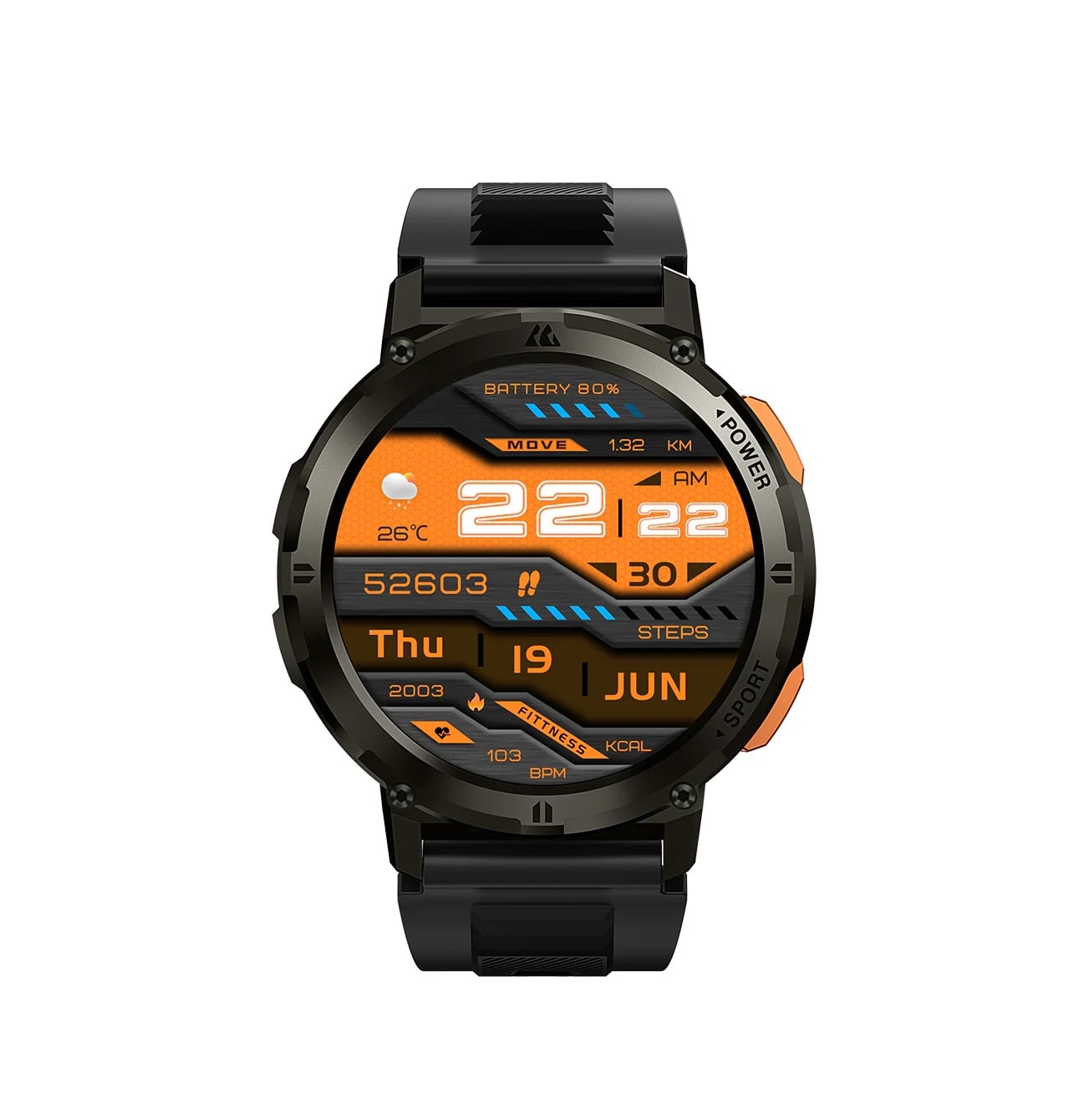 SMARTWATCH TANK T2 EDICIÓN ESPECIAL 1.43' AMOLED BLACK - 3
