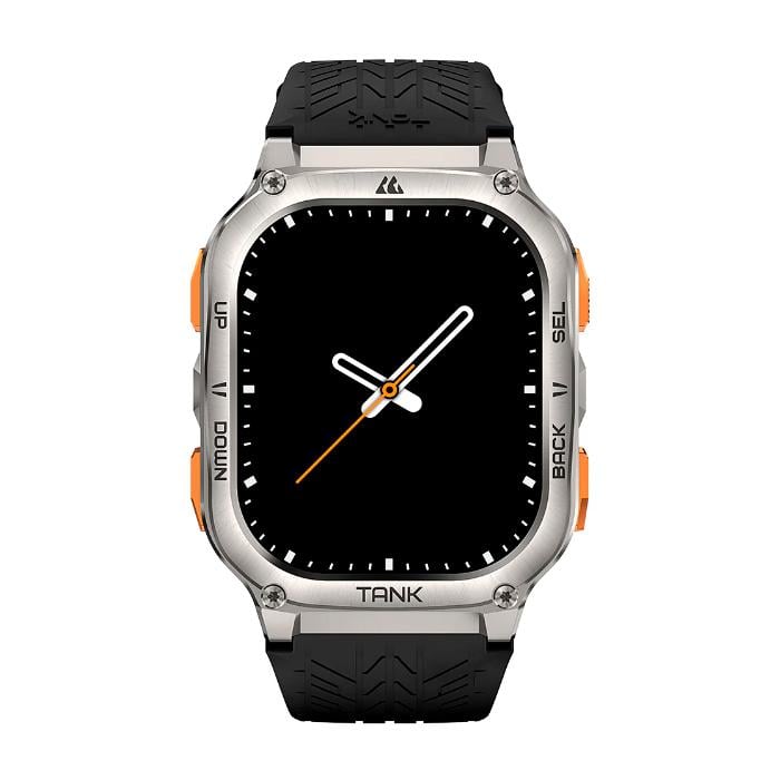 SMARTWATCH KOSPET TANK M3 PLATA ULTRA 1.96” AMOLED SILVER - 2