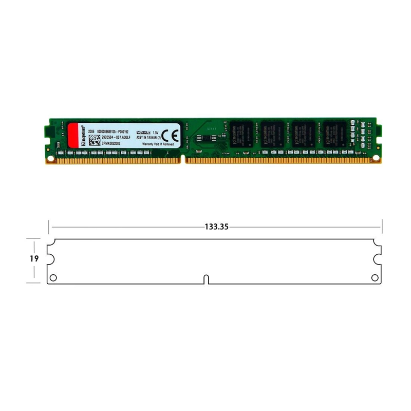 MEMORIA RAM KINGSTON KCP316ND8/8 8GB DDR3-DIMM 1600MHZ - 3