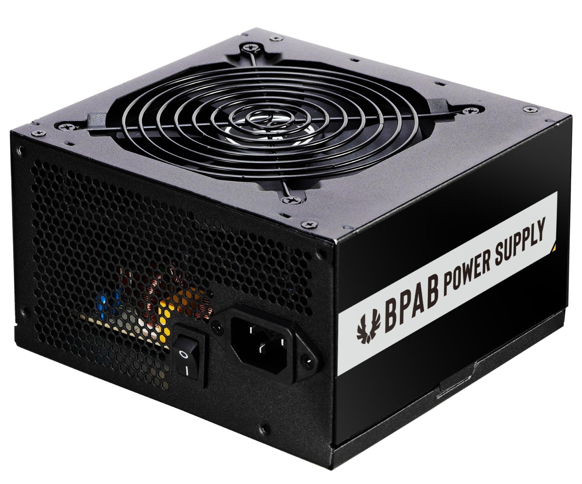 GABINETE BITFENIX HADES + FUENTE PODER 600W 4 VENTILADORES NEGRO - 2