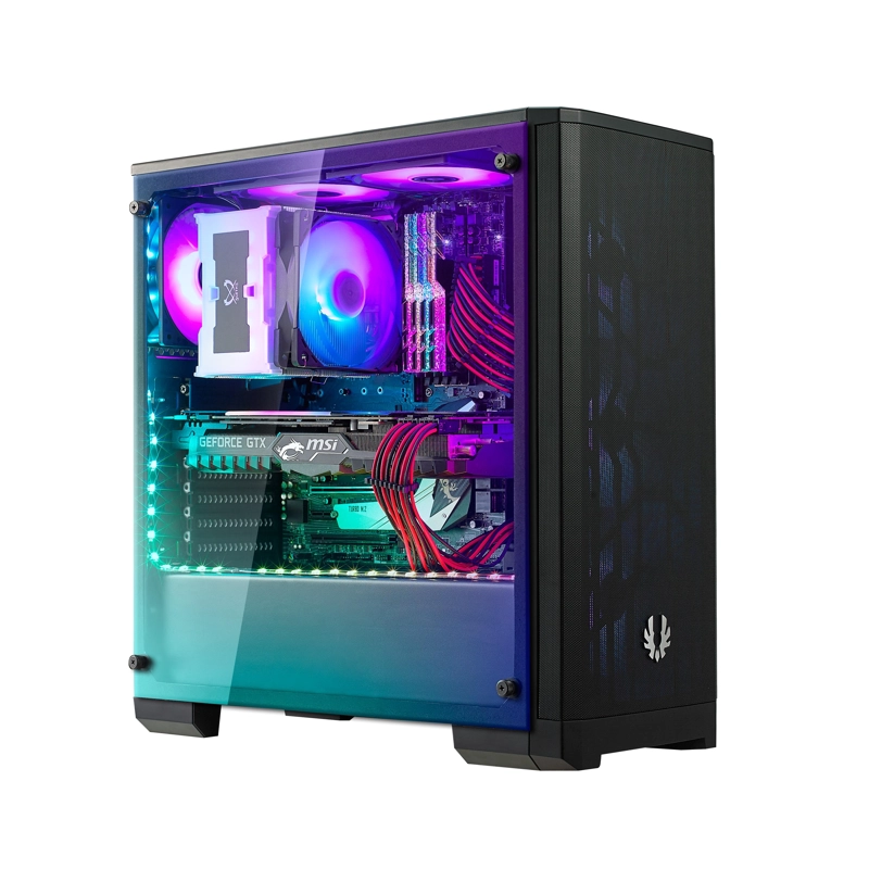GABINETE BITFENIX NOVA MESH SE ATX 2 VENTILADORES NEGRO - 4