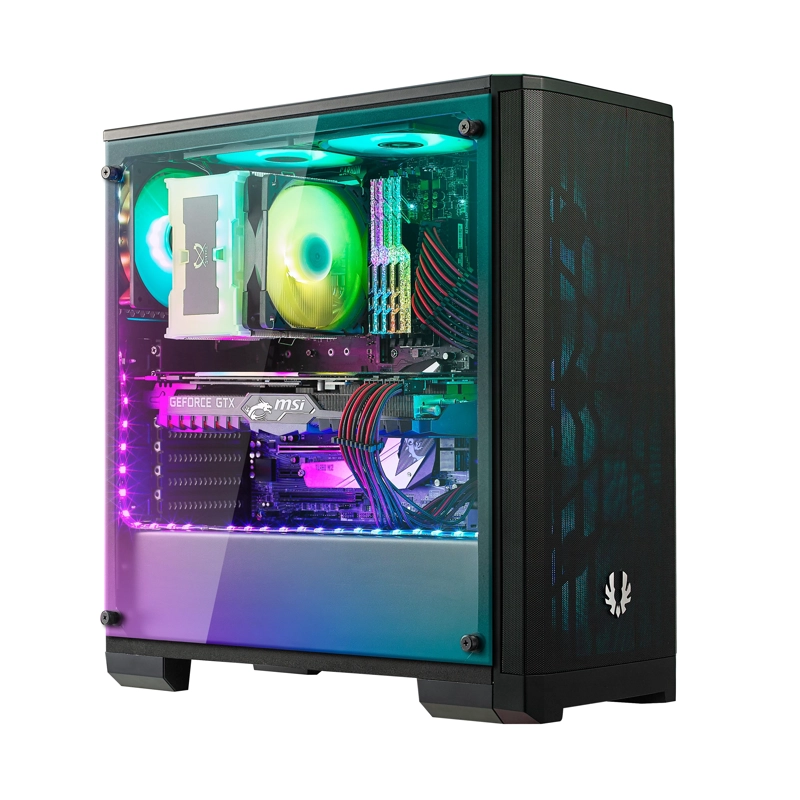 GABINETE BITFENIX NOVA MESH SE ATX 2 VENTILADORES NEGRO - 5