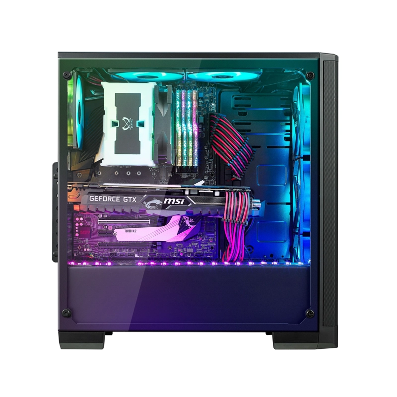 GABINETE BITFENIX NOVA MESH SE ATX 2 VENTILADORES NEGRO - 6