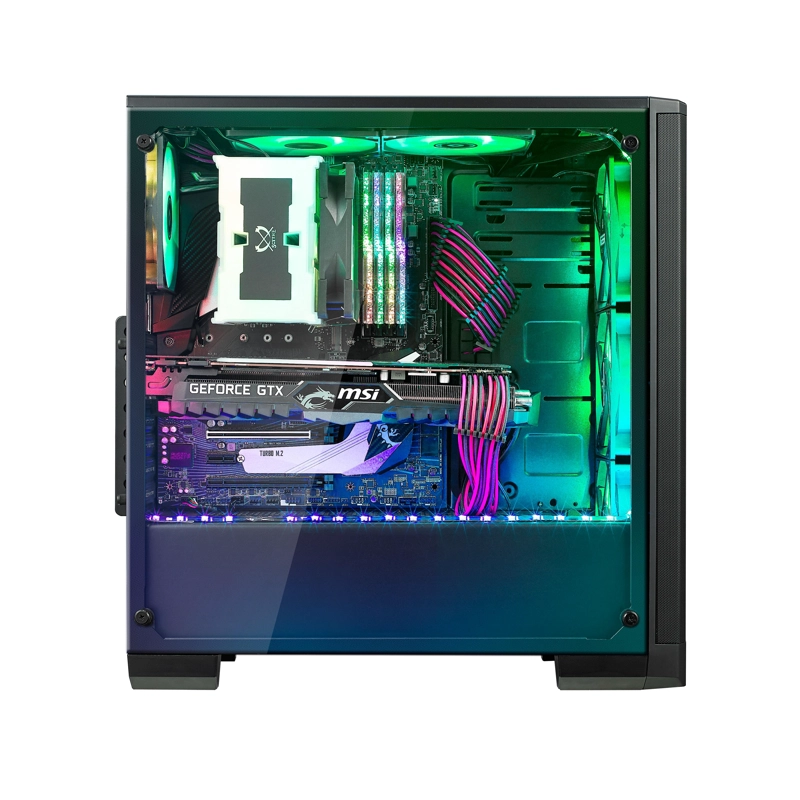 GABINETE BITFENIX NOVA MESH SE ATX 2 VENTILADORES NEGRO - 7
